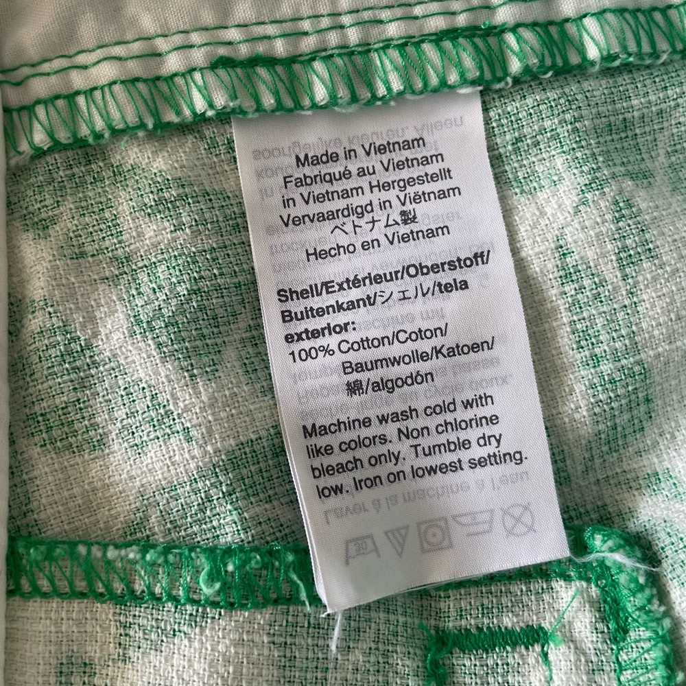 J. Crew Printed 5" basketweave short - Picture 8 of 11